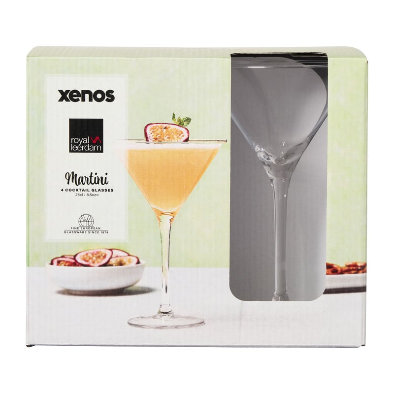 Royal Leerdam martini glazen - ml - set van 4