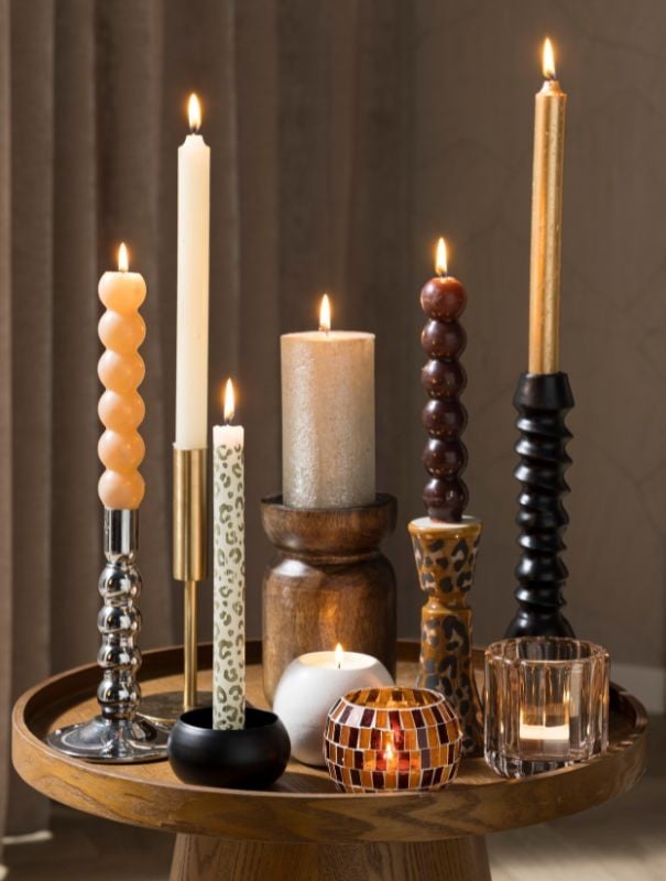 Calm chocolate kandelaren