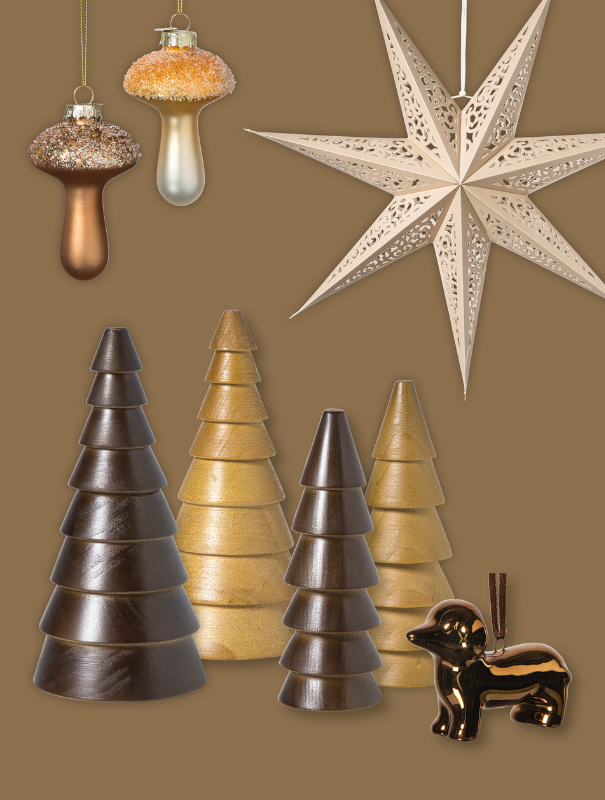 Calm Chocolate kerstdecoratie