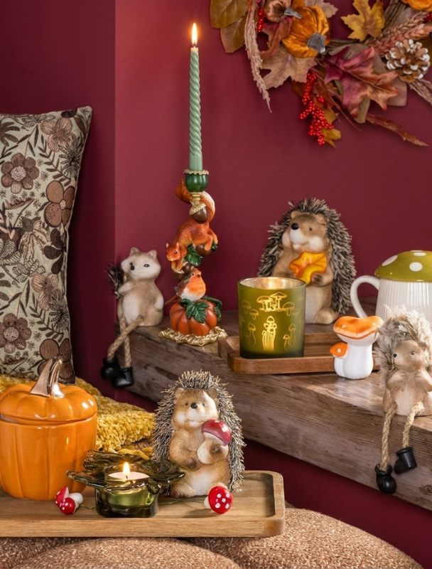 Gezellige herfsttafel