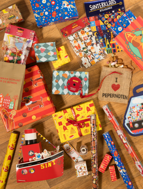Inpakken maar met Sinterklaas!